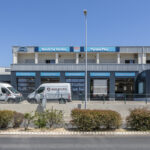 Nouvelle façade du garage Pyrame à Salon de Provence